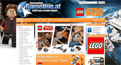 Desktop Screenshot of gameline.at